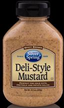 Silver Springs Deli Style Mustard, 9.5 Ounce Squeeze -- 9 per case