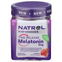 Natrol Sleep Advanced Time Release Melatonin Strawberry Gummies, 65 count