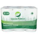 Green Forest Bath Tissue Roll, 12 count -- 4 rolls per case