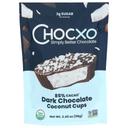 Chocxo Organic Dark Chocolate Coconut Cup, 3.45 Ounce -- 6 per case