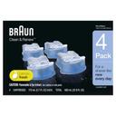 Braun Clean and Renew Refill Cartridge, 4 count per pack -- 6 per case.