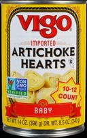Vigo Baby Artichoke Hearts, 14 Ounce -- 12 per case