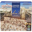 Yehuda Unsalted Matzo Thins, 10.5 Ounce -- 12 per case