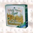 Yehuda Light Bran Whole Wheat Matzos, 10.5 Ounce -- 12 per case