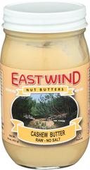 East Wind Raw Cashew Butter, 16 Ounce -- 6 per case