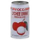 Foco Lychee Nectar, 11.8 Fluid Ounce -- 24 per case