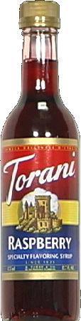 Torani Raspberry Flavoring Syrup, 12.7 Fluid Ounce -- 4 per case