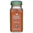 Simply Organic Cayenne Pepper, 2.5 Ounce -- 6 per case