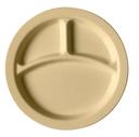Beige Cambro Narrow Rim Plate, 9 Inch -- 48 Per Case.