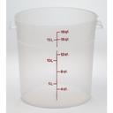 Translucent Plastic Container, 18 Quart -- 6 per case