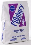 Pillsbury Baker's Plus Yellow Cake Bakery Mix, 50 Pound