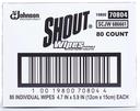 Shout Cleaning Wipes -- 80 per case.