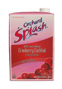 Orchard Splash 100 Percent Cranberry Juice Ready To Serve, 46 Ounce -- 12 Case
