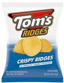 Toms Crispy Ridges Potato Chips, 5 Ounce -- 9 per case