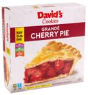 Foxtail David Cookies Unbaked Grande Cherry Pie, 48 Ounce -- 6 per case