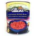 Allens Vegetarian Refried Beans, 112 Ounce Can -- 6 per case