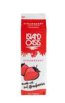 Island Oasis Strawberry Beverage Mix, 32 Fluid Ounce -- 12 per case.
