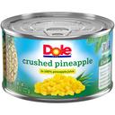 Dole Crushed Pineapple In Juice, 8 Ounce -- 12 per case.