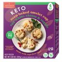 Artisan Kitchens Keto Veggie and Gouda Egg White Omelet Cup, 4 count -- 7 per case
