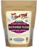 Bobs Red Mill Organic Buckwheat Flour, 22 Ounce -- 4 per case