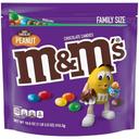 M and Ms Peanut Dark Chocolate Candy, 18 Ounce Stand Up Pouch -- 8 per case