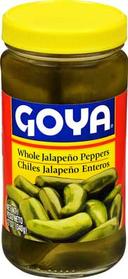 Goya Whole Jalapeno Pepper - 12 oz. jar, 12 jars per case