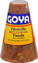 Goya Piloncillo Panela Brown Sugar Cane, 8 Ounce -- 25 per case.