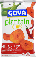 Goya Hot and Spicy Plantain Chips, 5 Ounce -- 12 per case