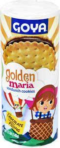 Goya Golden Maria Sandwich Cookies, 5.1 Ounce -- 32 per case