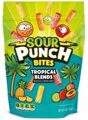 Sour Punch Bites Tropical Blends Candy, 9 Ounce -- 12 per case