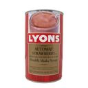 Lyons Automat Strawberry Double Strength Shake Syrup, Number 5 Can -- 6 per case