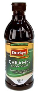 Durkee Caramel Food Color,  6 Bottles Per Case,  32 Ounces Per Bottle.