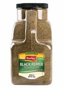 Durkee Regular Ground Black Pepper - 5 lb. container, 1 per case