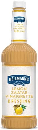 Hellmann's Salad Dressing Salad Bar Bottles Lemon Za'atar Vinaigrette 32 oz -- 6 per case