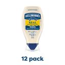 Hellmann's Real Mayonnaise Squeeze Bottle 20 oz --  12 per case
