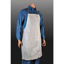 Disco 28 x 46 inch White Embossed Polyethylene Apron, 100 count - 10 per case