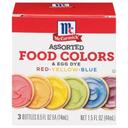 Mccormick Assorted Food Colors Kit, 1.5 Fluid Ounce -- 8 per case