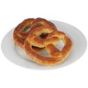 Super Pretzel Bavarian Soft Pretzel, 3.2 Ounce -- 64 per case.