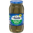 Vlasic Keto Friendly Kosher Dill Whole Pickles, 80 Fluid Ounce jar -- 6 per case
