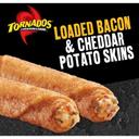 Tornados Bacon and Cheddar Loaded Potato Skins, 3 Ounce -- 24 per case