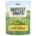 Harvest Snaps White Cheddar Green Pea Snack Crisps, 3 Ounce -- 12 per case