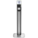 Purell Messenger Graphite Panel Floor Stand with Dispenser
