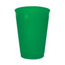 WNA FrostFlex Frosted/Green Tumbler, 12 Ounce -- 500 per case.