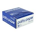 Durable Packaging 4-3/4 x 5 inch Patty Paper, 1000 count - 24 per case