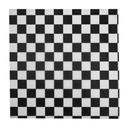 Durable Packaging Black Checkered Wax Sheet, 1000 count - 5 per case