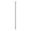 WNA Spirit Plastic Stemmed Crystal Square Ball End Stirrer, 5.5 inch -- 5000 per case.