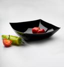 Yoshi Ware Emi Black Square Serving Bowl, 32 Ounce -- 50 per case.