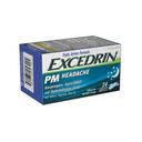 Excedrin PM Headache Caplets - 24 count per pack -- 24 packs per case