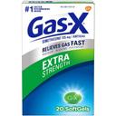 Gas-X Extra Strength Soft Gel, 20 count per pack -- 24 per case.