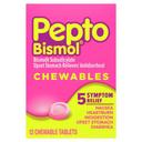 Pepto Bismol Original Chewable Tablet - 12 count per pack -- 24 packs per case